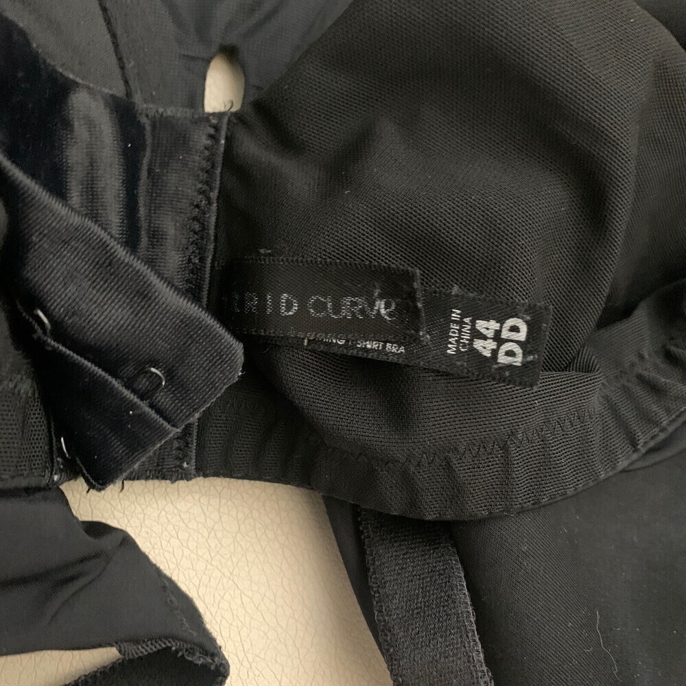 Torrid Curve Full Coverage Bra Size 44dd Black - image 3